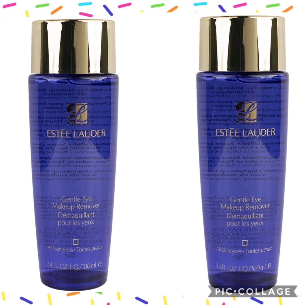 2 FULL SIZE ESTÉE LAUDER GENTLE MAKEUP REMOVER
